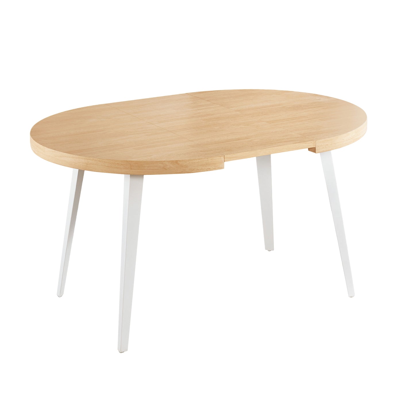 Extendable Dining Table - 100/140/180cm Oak MDF