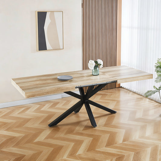 Extendable Walnut Dining Table - 240/200/160cm