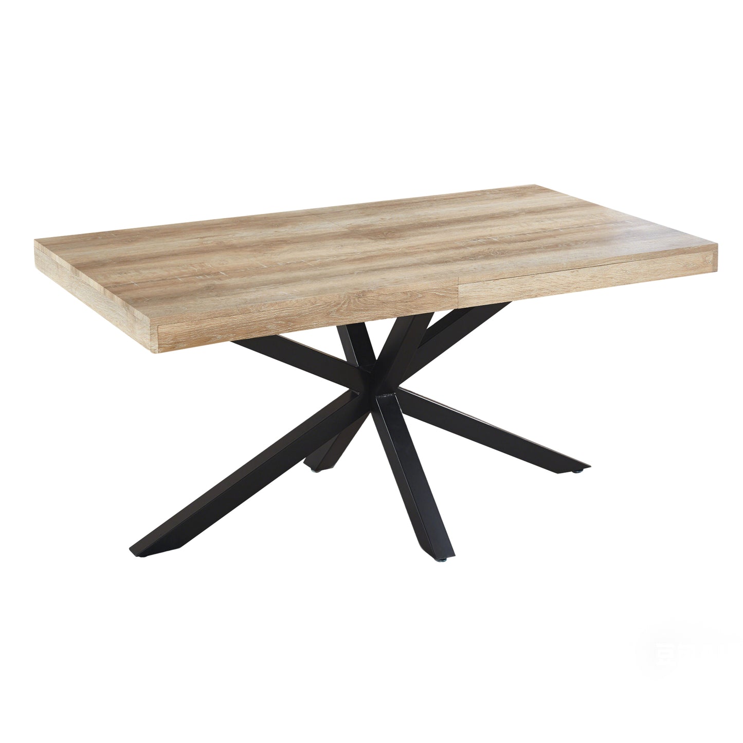 Extendable Walnut Dining Table - 240/200/160cm
