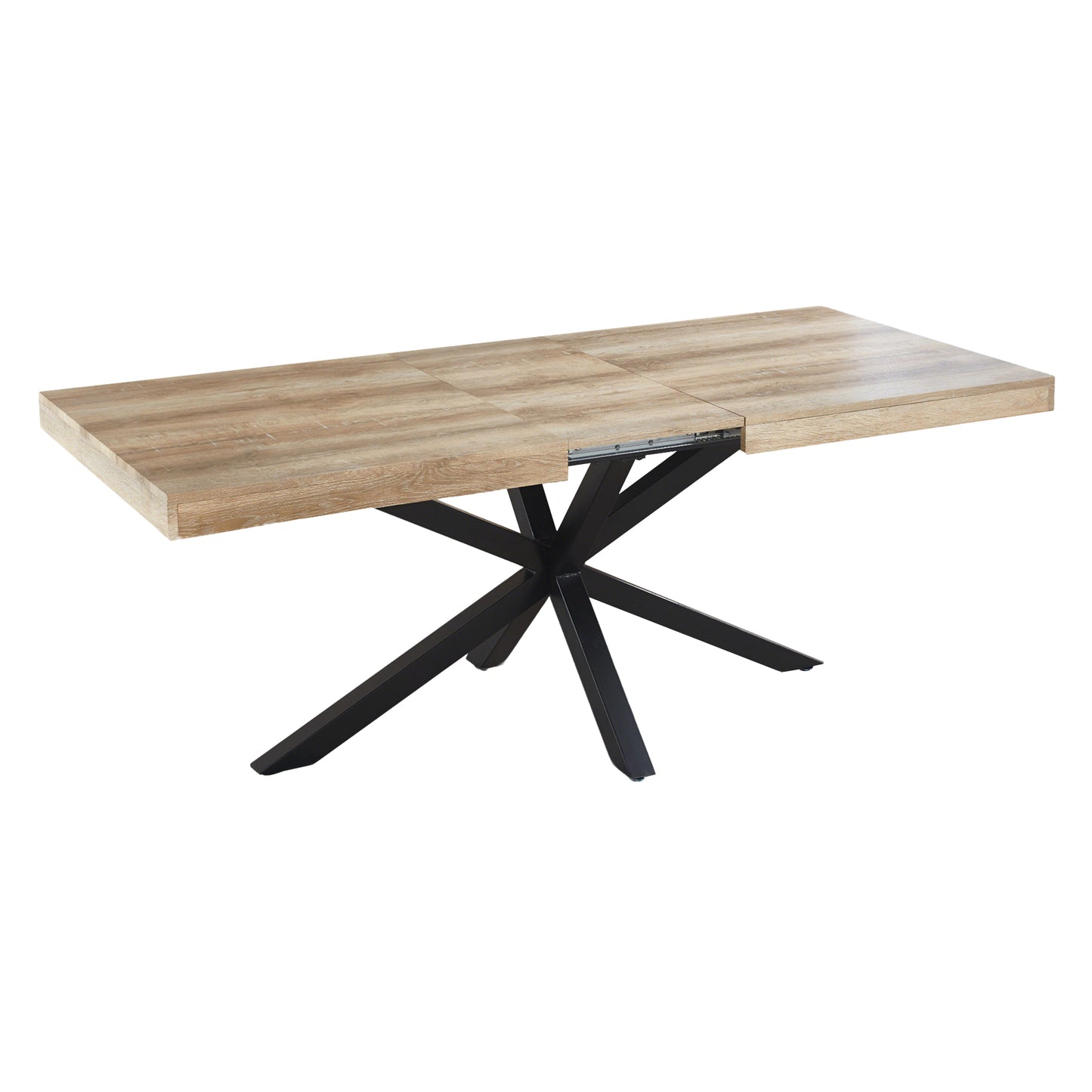 Extendable Walnut Dining Table - 240/200/160cm