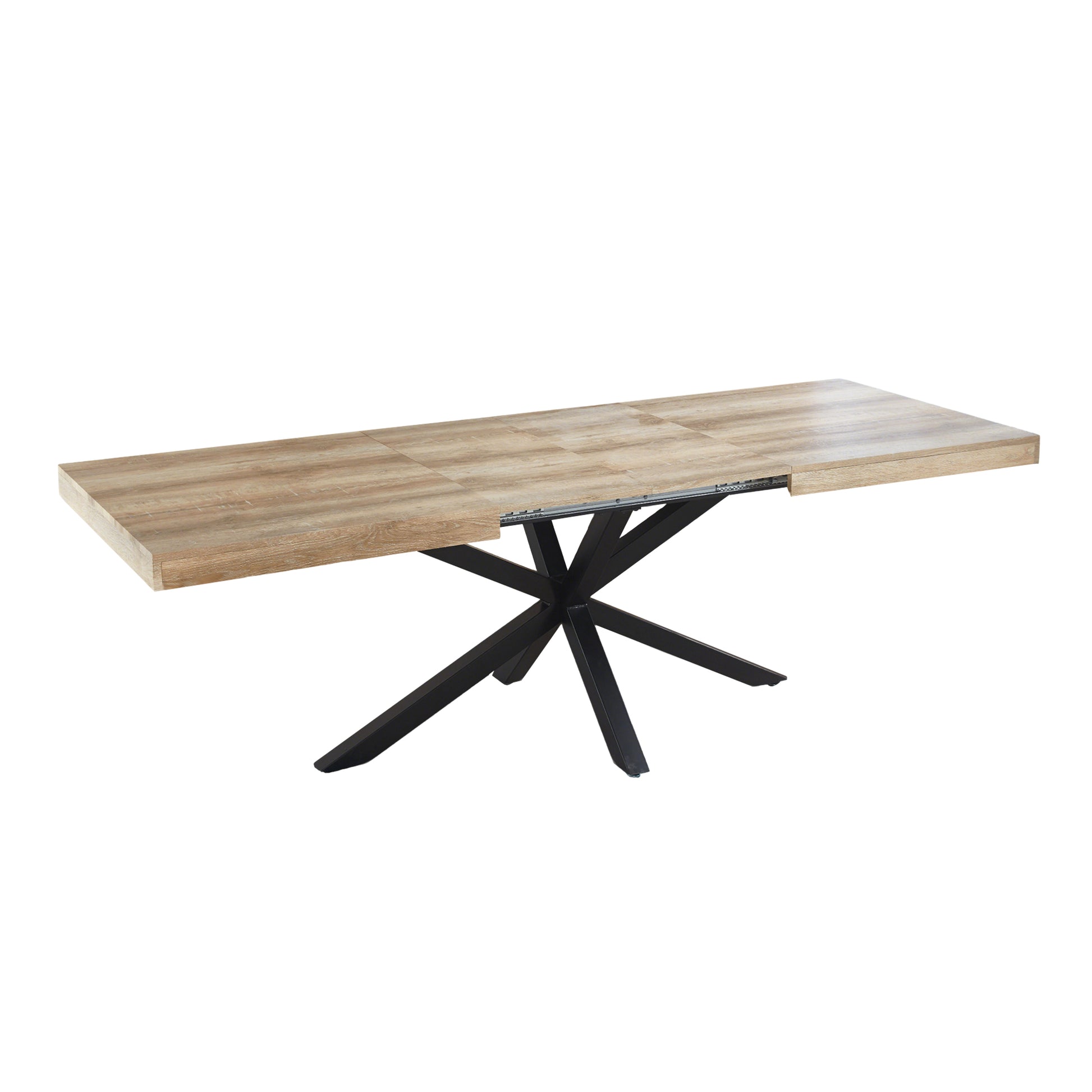 Extendable Walnut Dining Table - 240/200/160cm