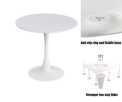Modern Round Dining Table - ∅31.5" Kitchen & Living Room Table