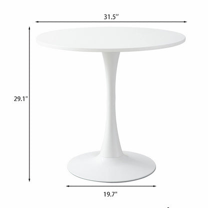 Modern Round Dining Table - ∅31.5" Kitchen & Living Room Table
