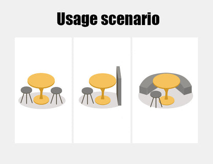 Modern Round Dining Table - ∅31.5" Kitchen & Living Room Table