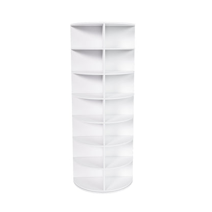 Rotating Shoe Rack Tower with 7-Tier Spinning Storage for Entryways for Living Room