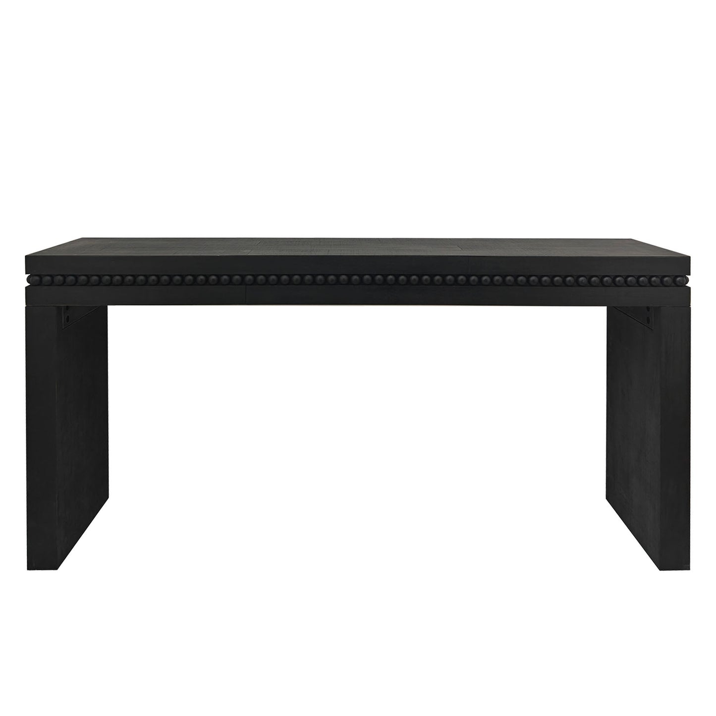 64" Modern Black Wood Console Table - Entryway Accent Table