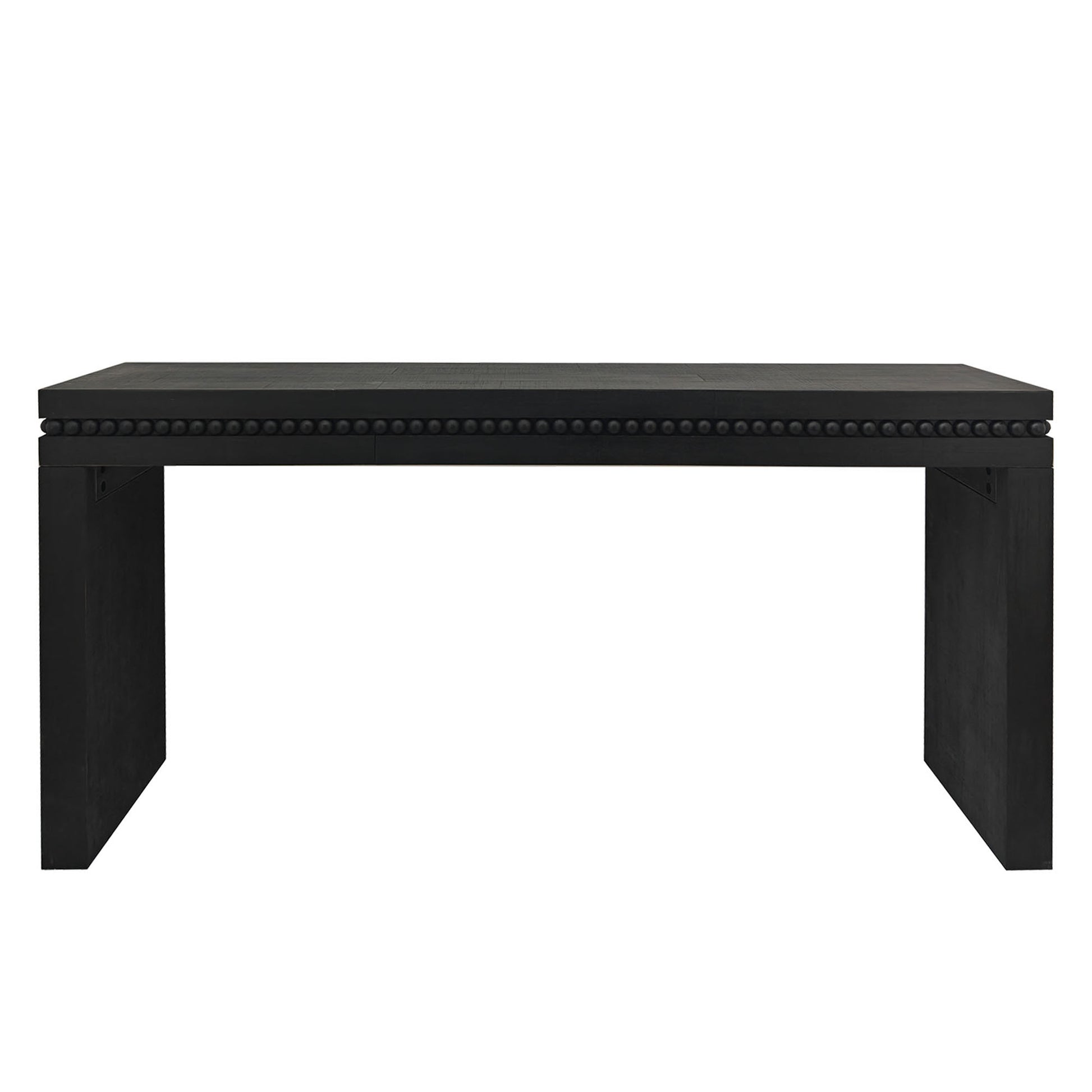 64" Modern Black Wood Console Table - Entryway Accent Table