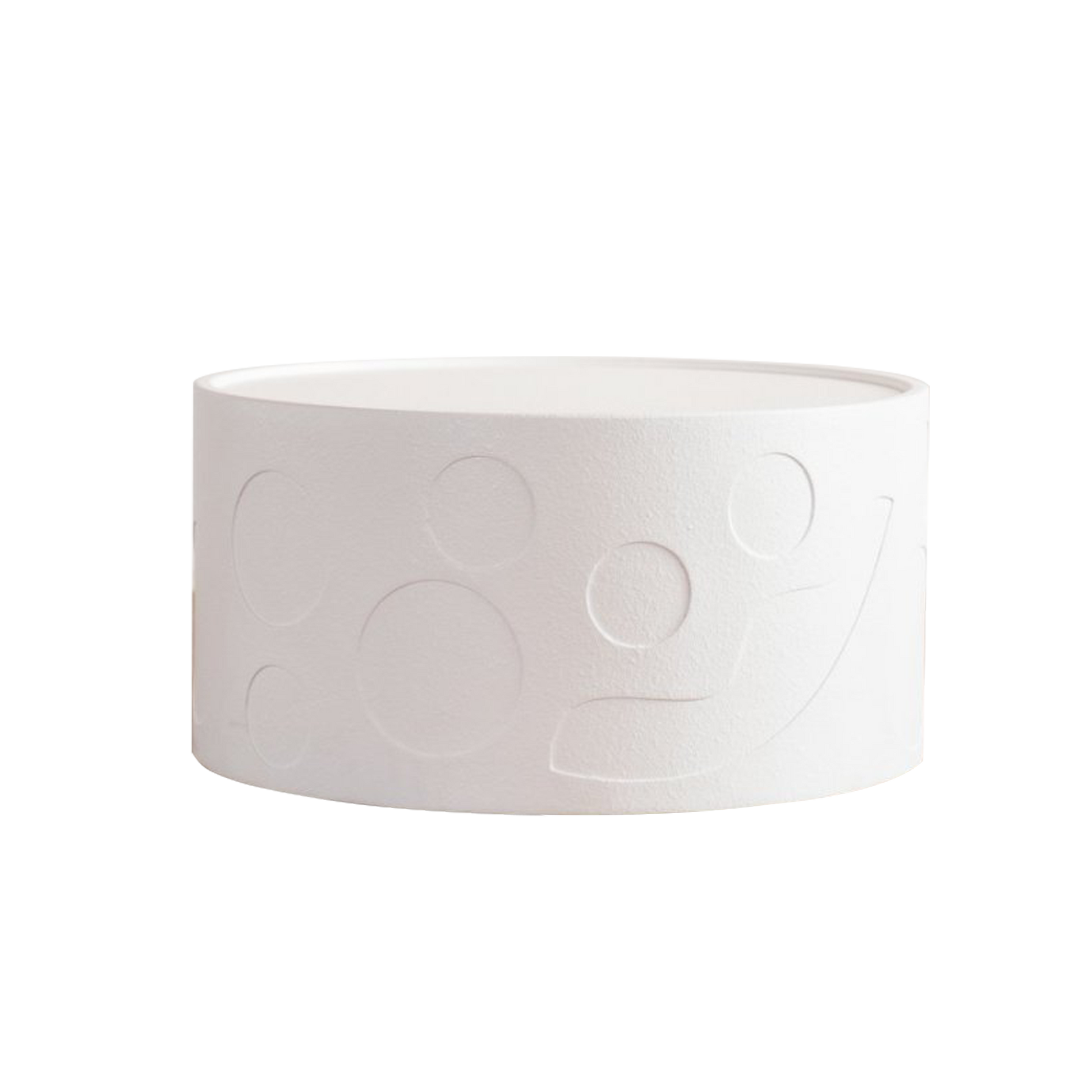 Creamy White Round Side Table - 27.56" Living Room Table