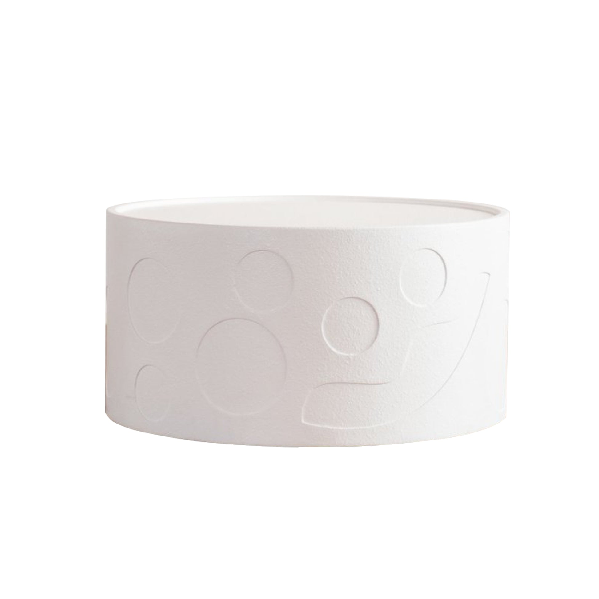 Creamy White Round Side Table - 27.56" Living Room Table