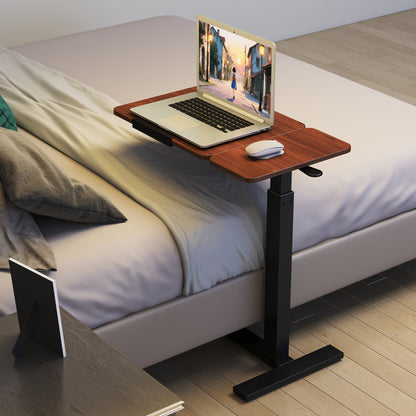 Adjustable Standing Desk with Wheels for Bedroom or Office Use for Living Room