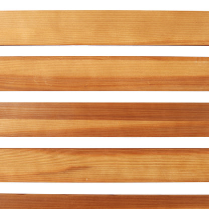 Wooden Privacy Fence Panel - 76" H x 38" W - Outdoor AC Fence