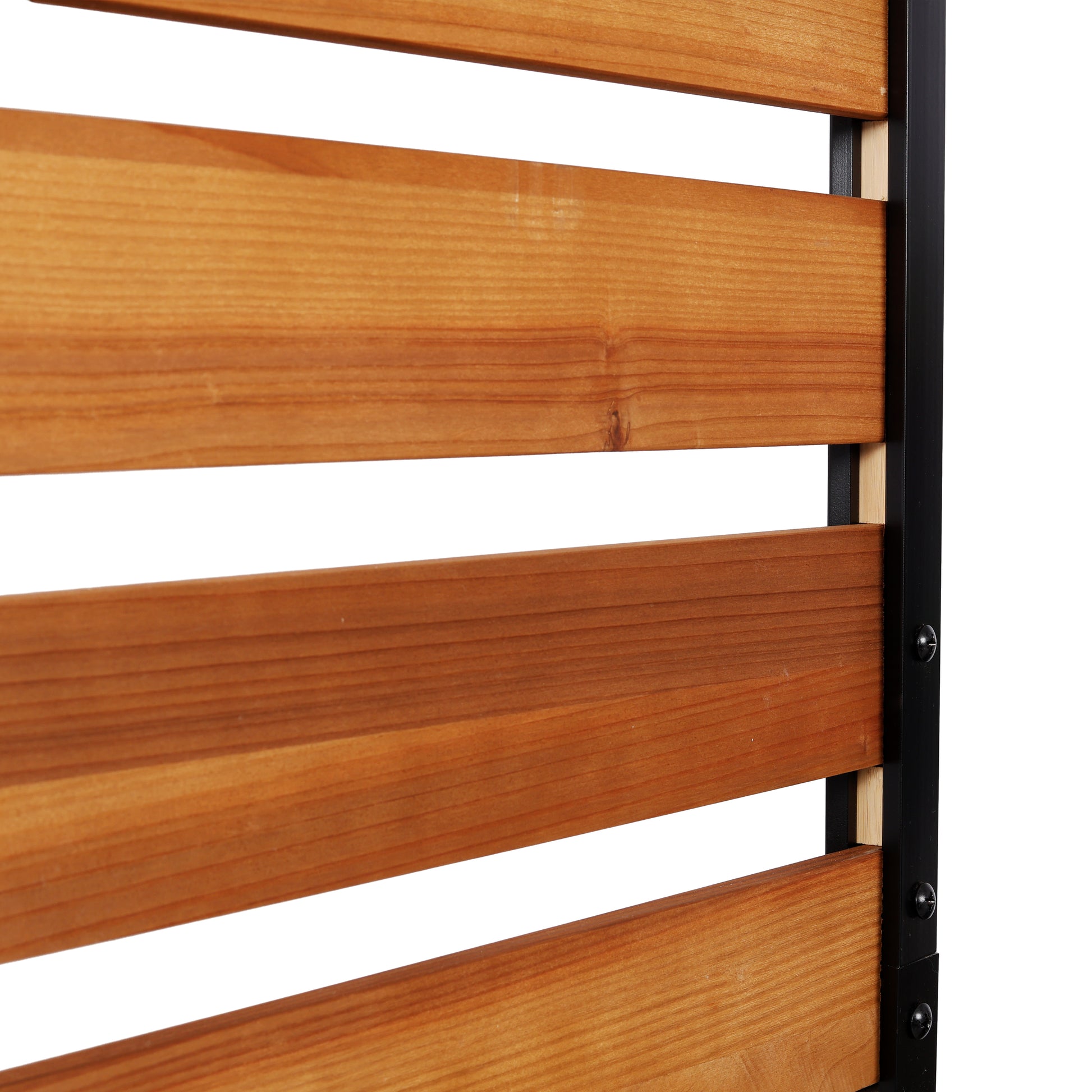 Wooden Privacy Fence Panel - 76" H x 38" W - Outdoor AC Fence