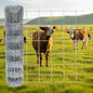Farm Livestock Fence, 3.95*328FT Galvanised Iron Wire Farm Fence Cattle Fence Deer Fence Grassland Fence