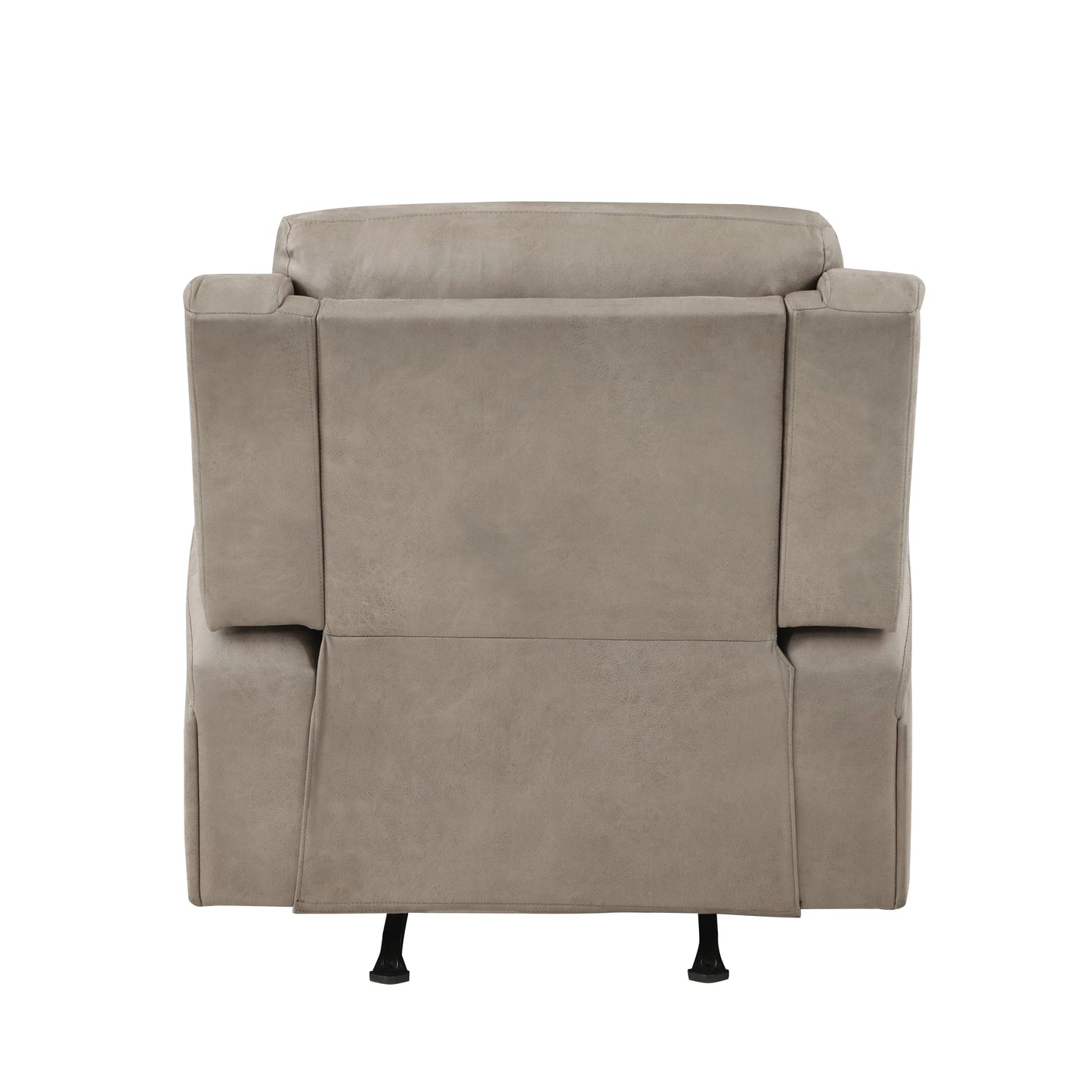 Luxurious Brown Rocker Recliner - Comfortable Living Room Chair