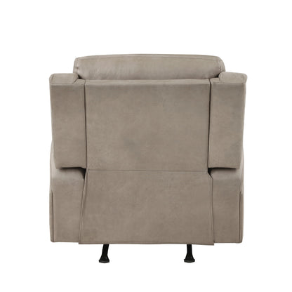 Luxurious Brown Rocker Recliner - Comfortable Living Room Chair