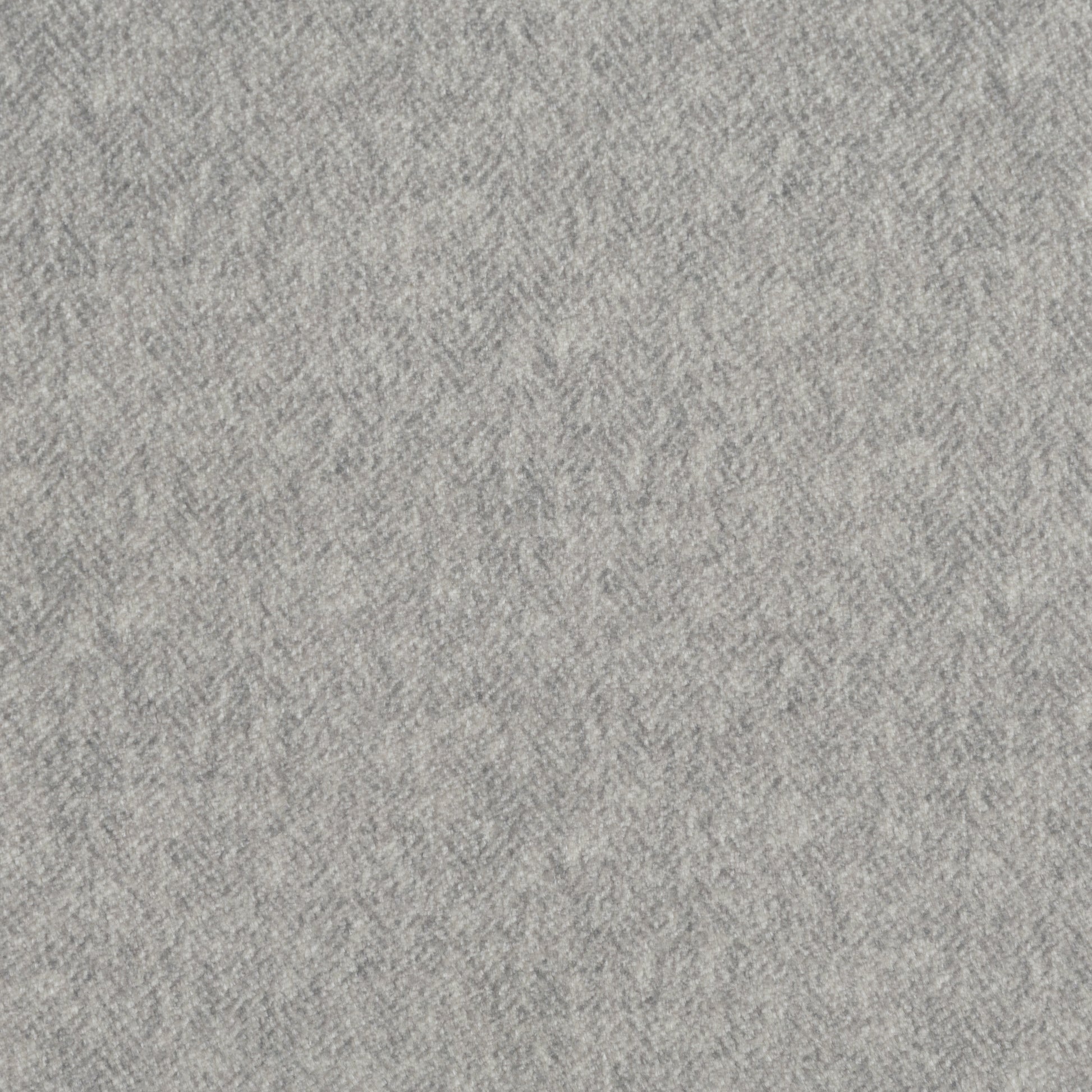 Modern Gray L-Shaped Corduroy Sectional - 3 Seats