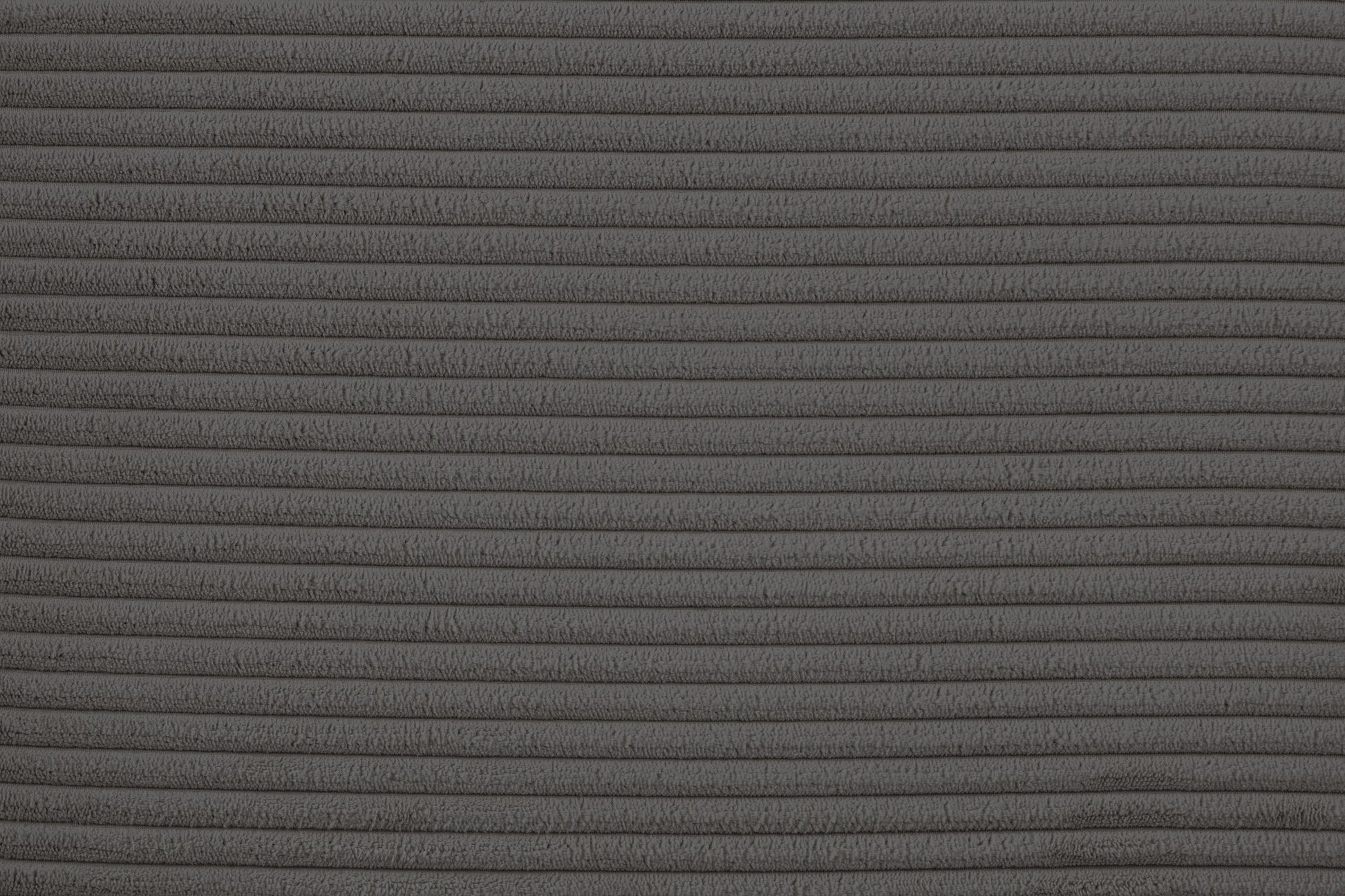 Dark Gray Corduroy Accent Chair - Plush Upholstered Swivel