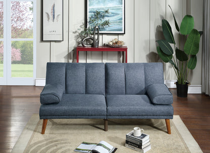 Navy L-Shaped Sectional Sofa - Modern Comfort