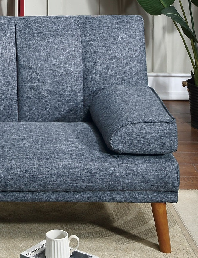 Navy L-Shaped Sectional Sofa - Modern Comfort