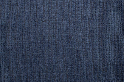 3-Piece Dark Blue Chenille Sectional Sofa Set - Modern Living Room Seating