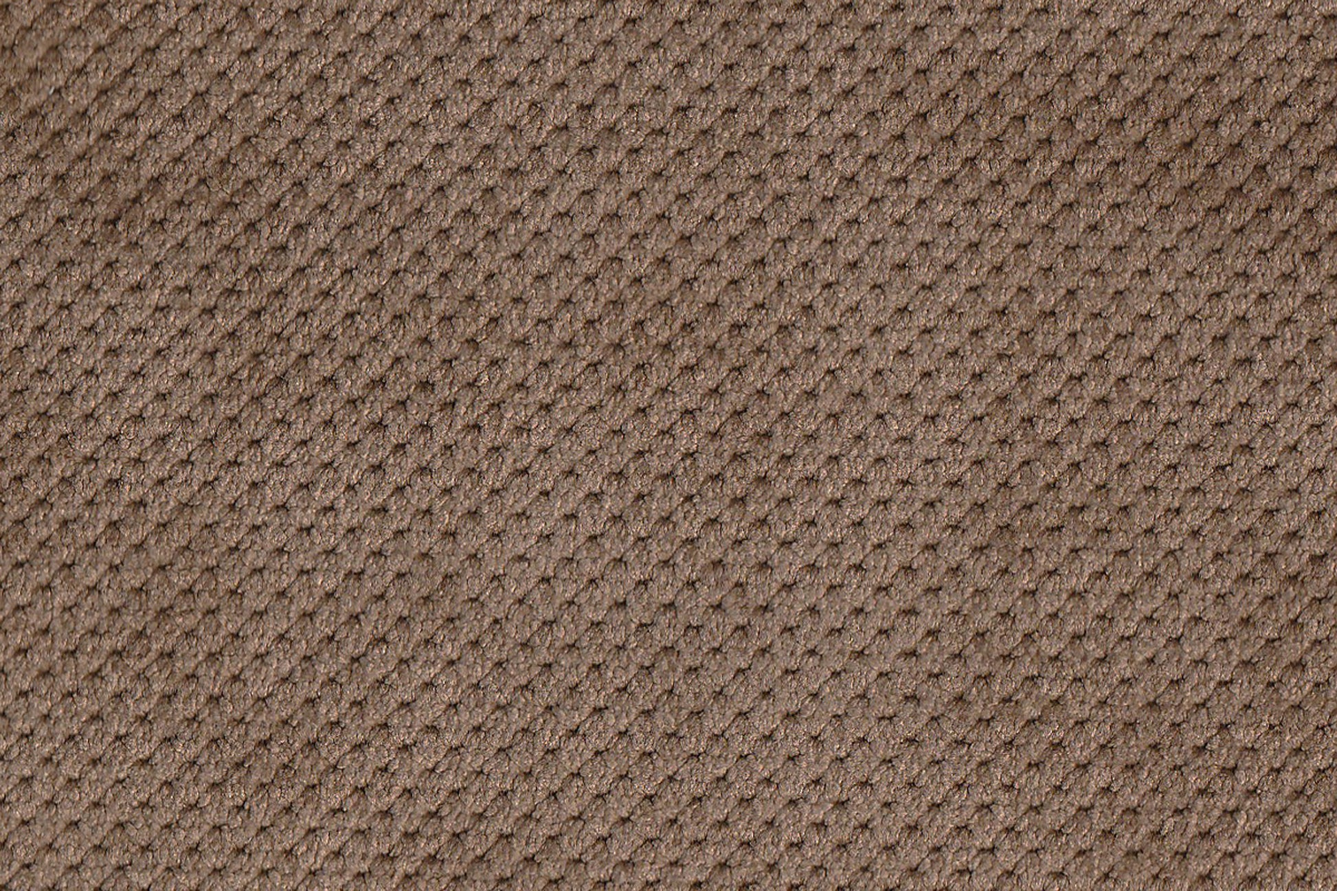 Large L-Shaped Suede Sectional Sofa - Neutral Truffle
