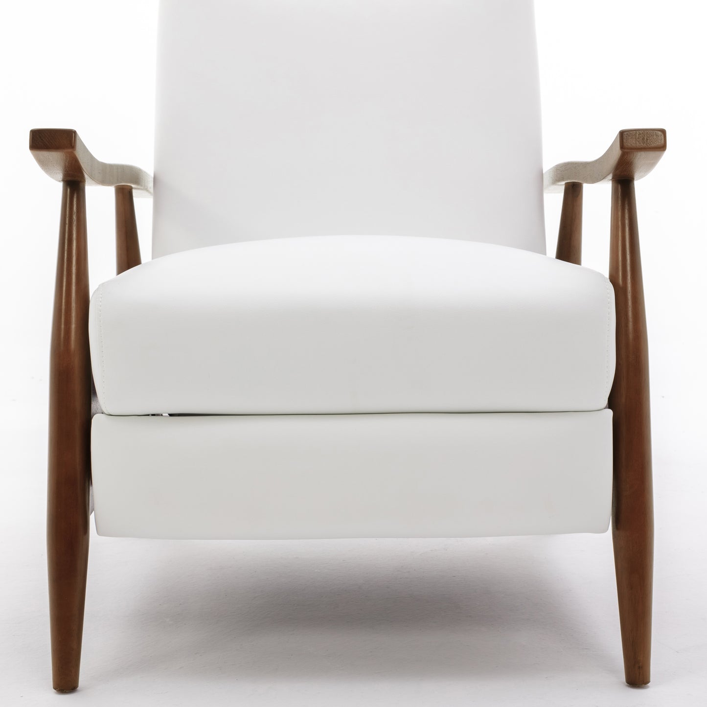 Sarasota Recliner - White Faux Leather Comfort
