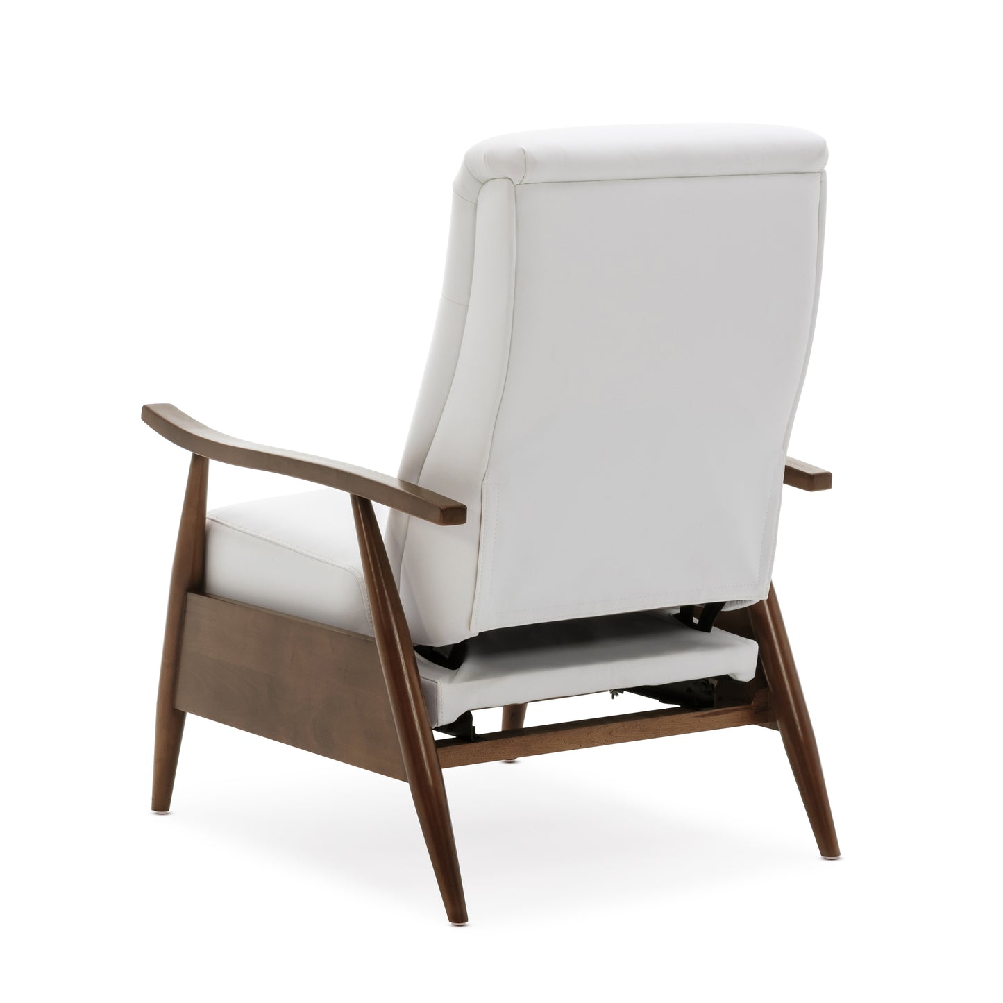 Sarasota Recliner - White Faux Leather Comfort