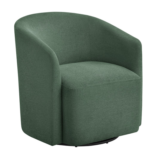 Ardena Green Swivel Barrel Chair