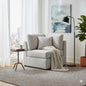 Chauncy  Corner Wedge Chair - Gray