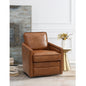 Brown Swivel Accent Chair