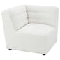 Bonnie Natural Upholstered Corner Chair