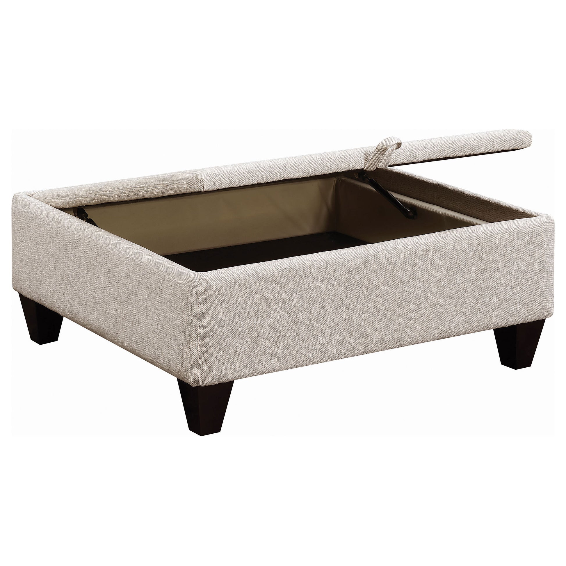 Isla Platinum L-Shaped Upholstered Sectional Sofa - Beige