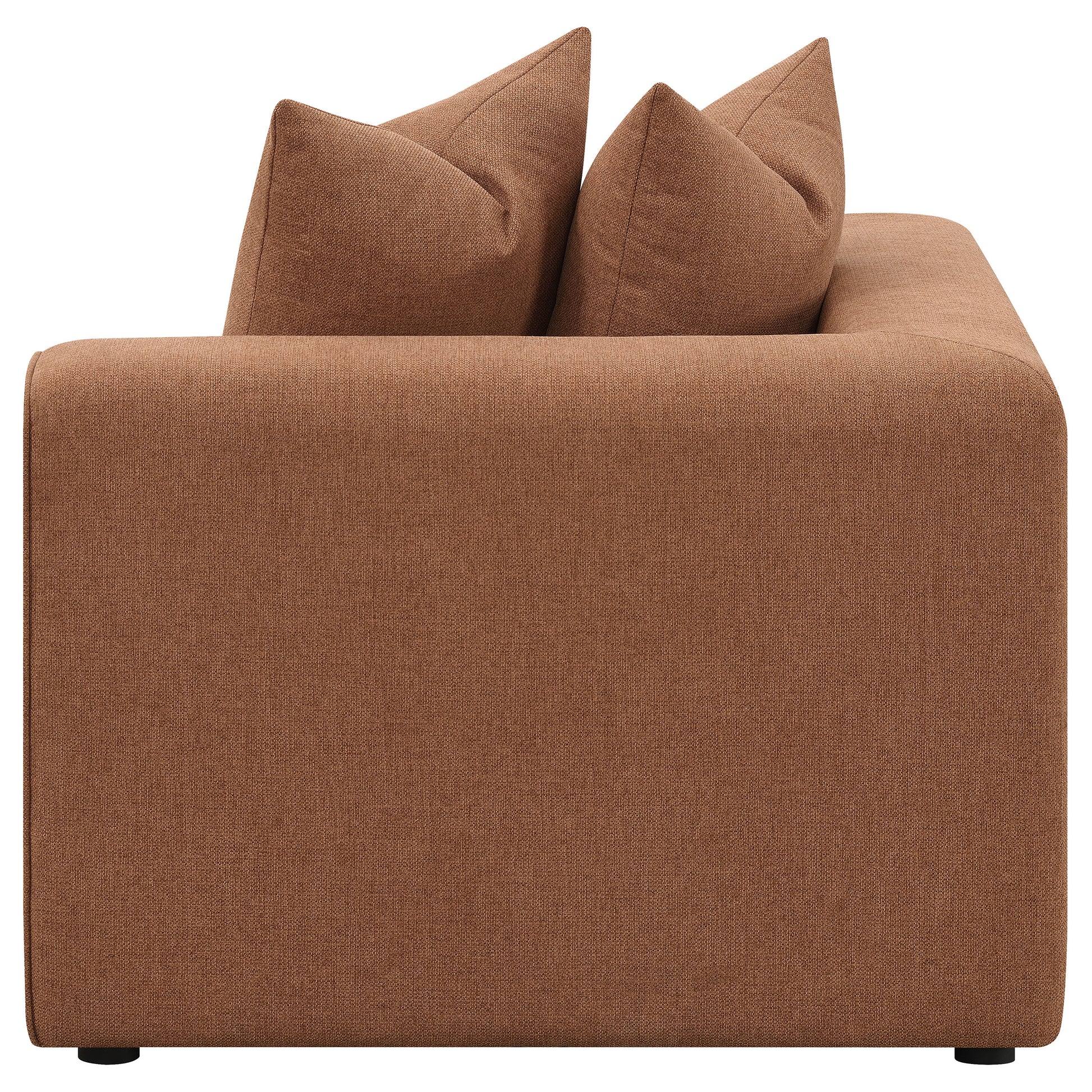 Terracotta Upholstered Accent Chair - 38.5" W for Living Room