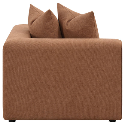 Terracotta Upholstered Accent Chair - 38.5" W for Living Room