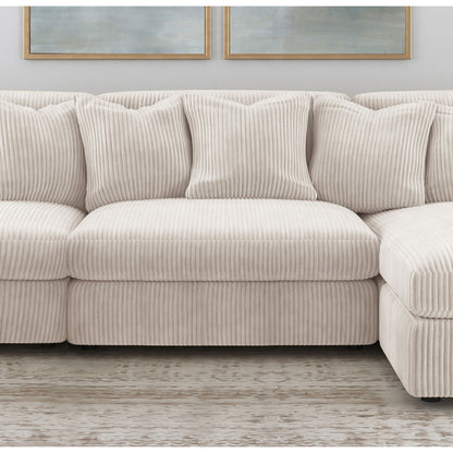 Cassidy Sand Upholstered Armless Chair