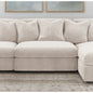 Cassidy Sand Upholstered Armless Chair