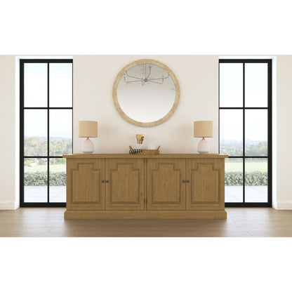 Allende Rustic Honey 4-door Sideboard