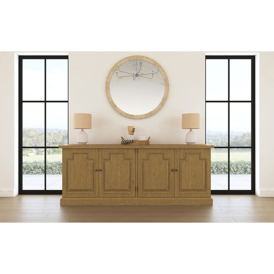 Allende Rustic Honey 4-door Sideboard