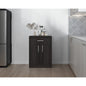 Wenge 2-door Kitchen Pantry