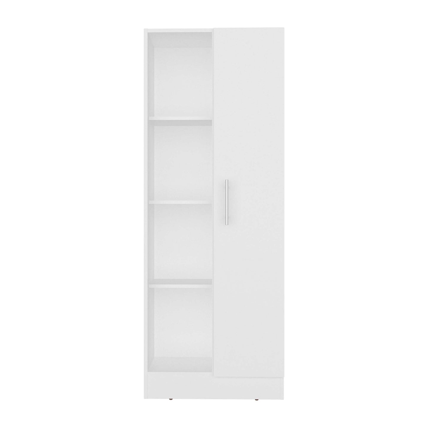 White Kitchen Pantry Cabinet - Storage & Style for Dining Room