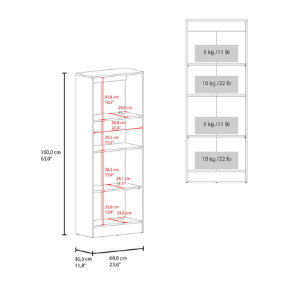 Small White Kitchen Storage Cabinet with Shelves