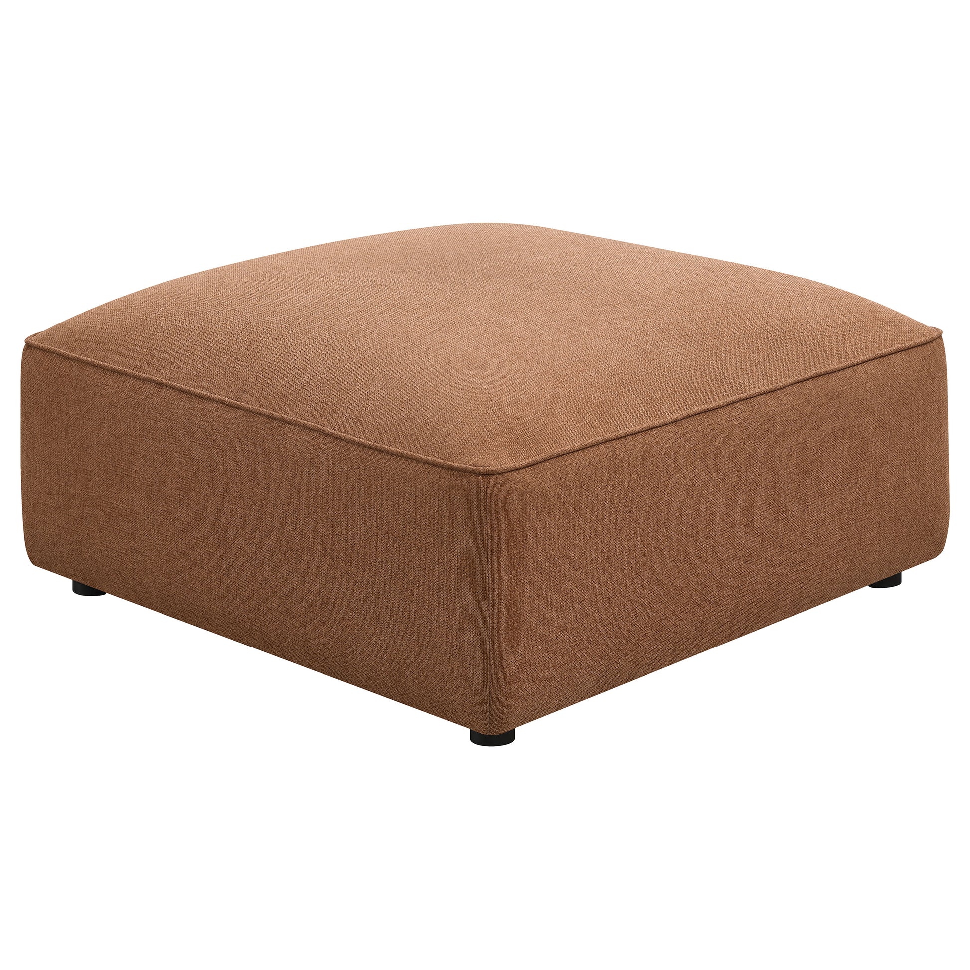 Colleen Terracotta 6-Piece Tight Seat Modular Sectional for Living Room