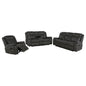 Franklin Charcoal 3-piece Upholstered Reclining Sofa Set