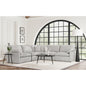 Hollander Grey 5-piece Modular Power Reclining Sectional