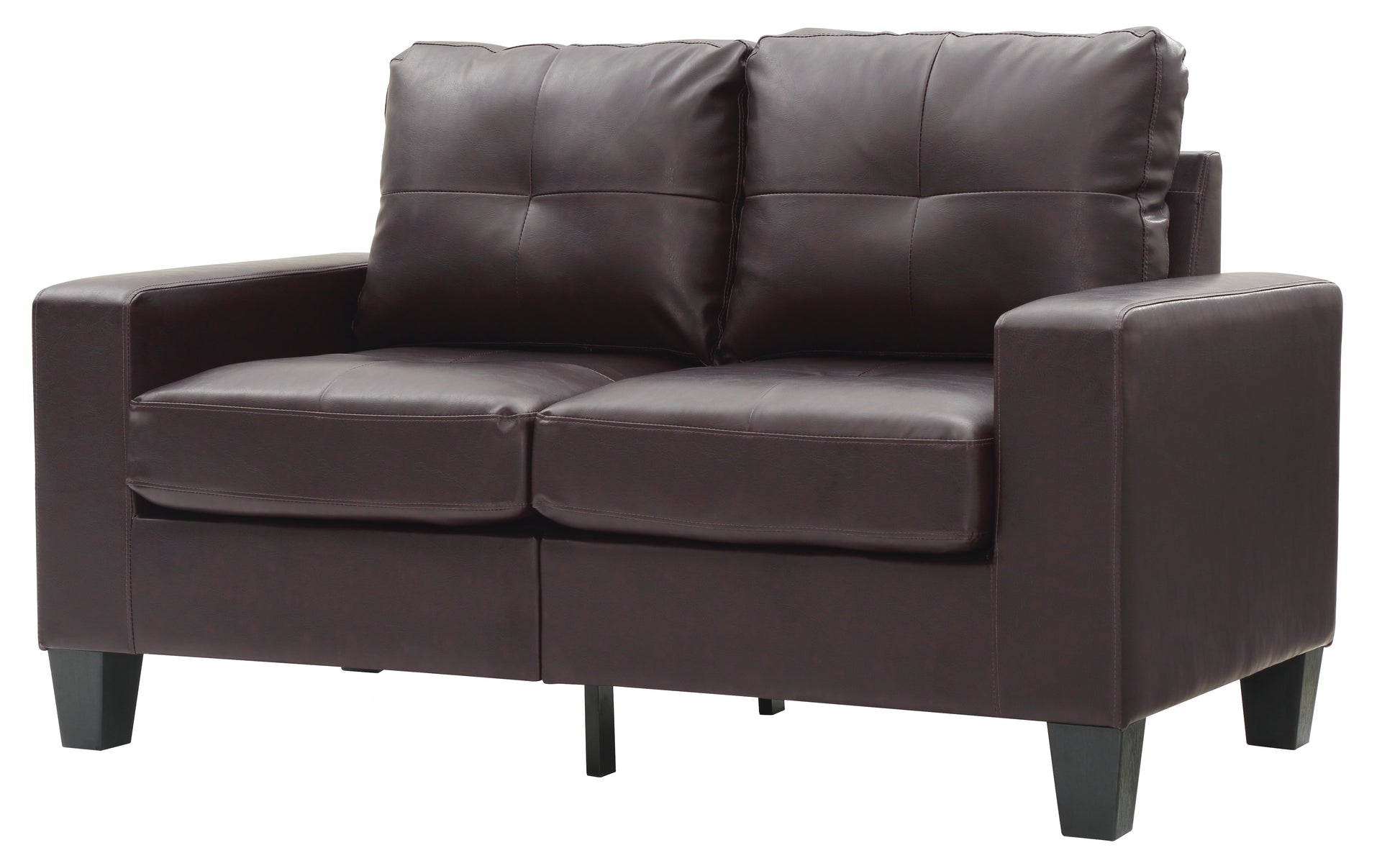 Newbury G464A-L Newbury Modular Loveseat , DARK BROWN