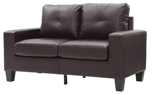 Newbury G464A-L Newbury Modular Loveseat , DARK BROWN