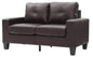 Newbury G464A-L Newbury Modular Loveseat , DARK BROWN