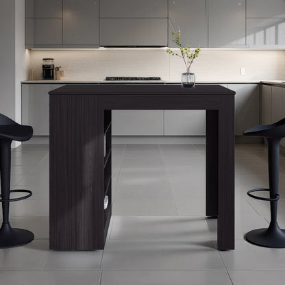 Norton Table, Modern Design, 4 Open Shelves, Ideal for Kitchen