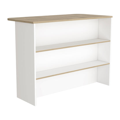Kitchen Bar Dayton, Kitchen, White / Light Pine