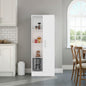 Flovilla Multistorage Cabinet with Shelves And Door for Storage, White
